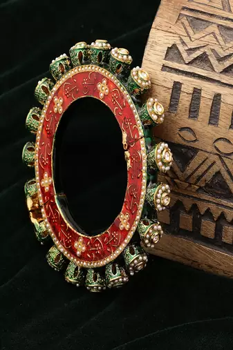 Meenakari handcrafted heavy bangle