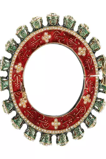 Meenakari handcrafted heavy bangle