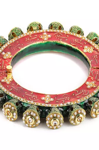 Meenakari handcrafted heavy bangle