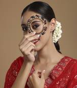 Elephant blue meenakari handcrafted heavy bangle