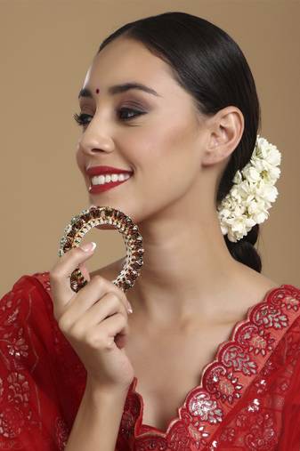 Handcrafted heavy bangle