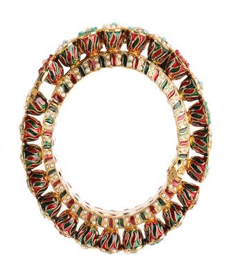 Handcrafted heavy bangle 4