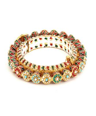 Handcrafted heavy bangle 5