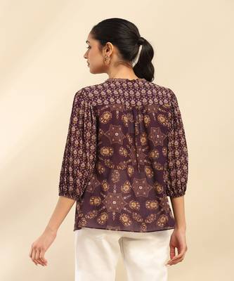 Purple moli kurti 4
