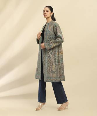 Green asmaa coat 2