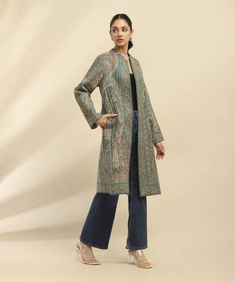 Green asmaa coat 3