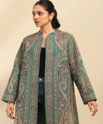 Green asmaa coat 5