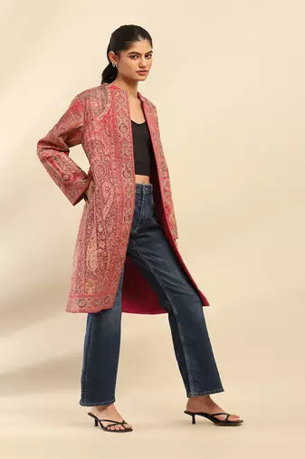 Pink asmaa coat