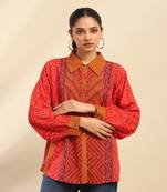 Red kirti shirt