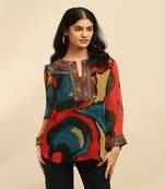 Multi color laurelle top with camisole