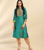 Green samaira kurta