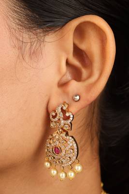 Elegant south indian bridal jewellery set 3