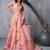 Adorable Pink Print and Dori Organza Event Wear Lehenga Choli With Dupatta