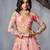 Adorable Pink Print and Dori Organza Event Wear Lehenga Choli With Dupatta