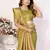 Parrot-Green Soft Silk Smooth Flowy Utter Light Weight Saree