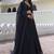 Incredible Black Laheriya Print Georgette Wedding Wear Lehenga Choli