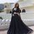 Incredible Black Laheriya Print Georgette Wedding Wear Lehenga Choli