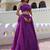 Lovely Purple Laheriya Print Georgette Wedding Wear Lehenga Choli