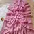 Light Pink Embroidered Chiffon Saree
