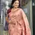Light Pink Color Soft Pashmina Silk Blend Saree