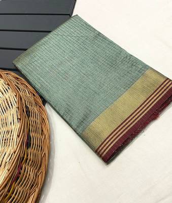 Light Aqua Blue Color Soft Art Silk Saree 4