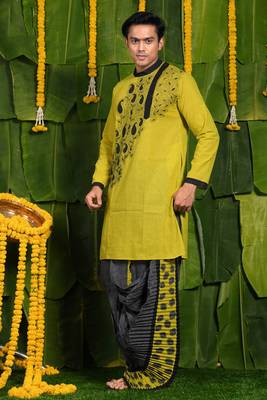 Doctor dev- signature dhoti & kurta full set 3