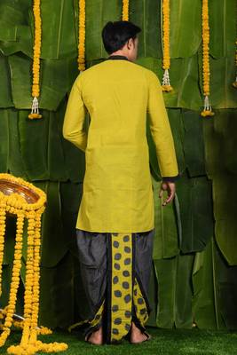 Doctor dev- signature dhoti & kurta full set 4