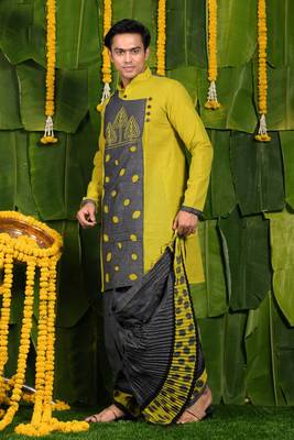 Dak bangla- signature dhoti & kurta full set 1