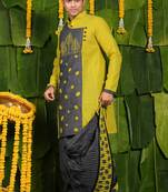 Dak bangla- signature dhoti & kurta full set