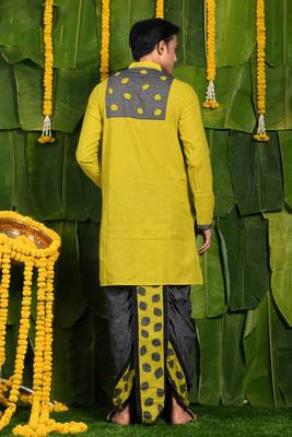 Dak bangla- signature dhoti & kurta full set 2
