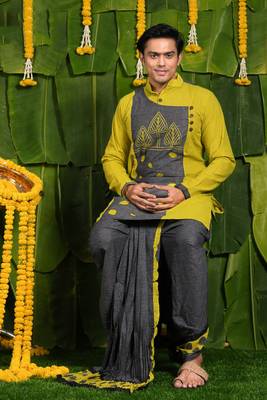Dak bangla- signature dhoti & kurta full set 3