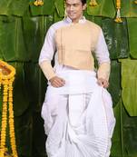 Bela suru- designer dhoti & kurta full set