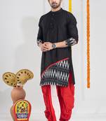 Tune in for love- designer men's dhoti & kurta full set
