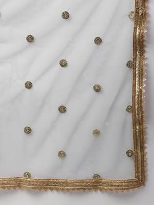 grey sequins soft net party lehenga set choli with dupatta 7