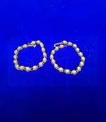 Size 11 inch adjustable brass multi kunden stud anklet