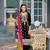 Black Embroidered Chinon Punjabi Salwar Suit