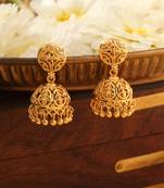 Gold Dangler Earrings
