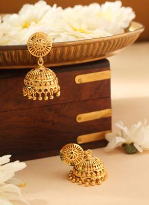 Radiant Gold Jhumkas 2