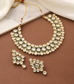 Gold Kundan High Necklace