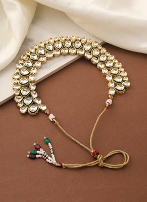 Gold Kundan High Necklace 4