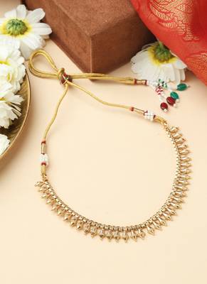 Gold High Necklace Set 2