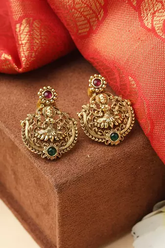 Ball Chain Necklace Set with Gold Motifs