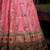 Charismatic Pink Colored Bridal Wear Embroidered Lehenga Choli