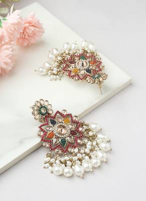 Multicolour Stone Earrings 2