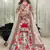 off white sequins work art silk lehenga-choli