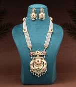 Multi color meena work rajputi jewellery rani haar