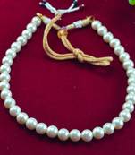 Free size moti golden moti stud necklace