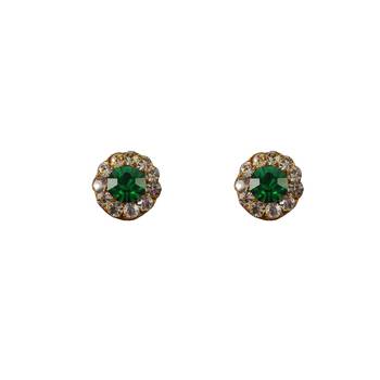 Size 1/2 inch  lakh golden stone stud tops 3