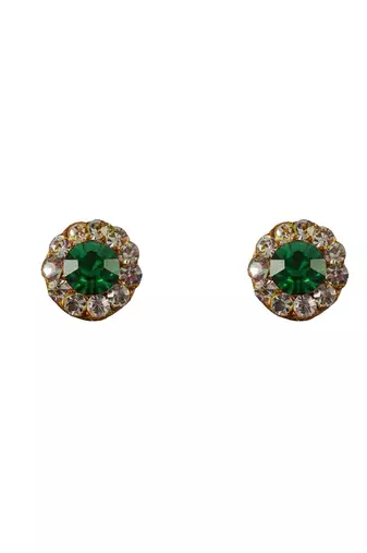 Size 1/2 inch  lakh golden stone stud tops
