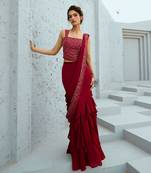 Estelle  corset pre drape saree